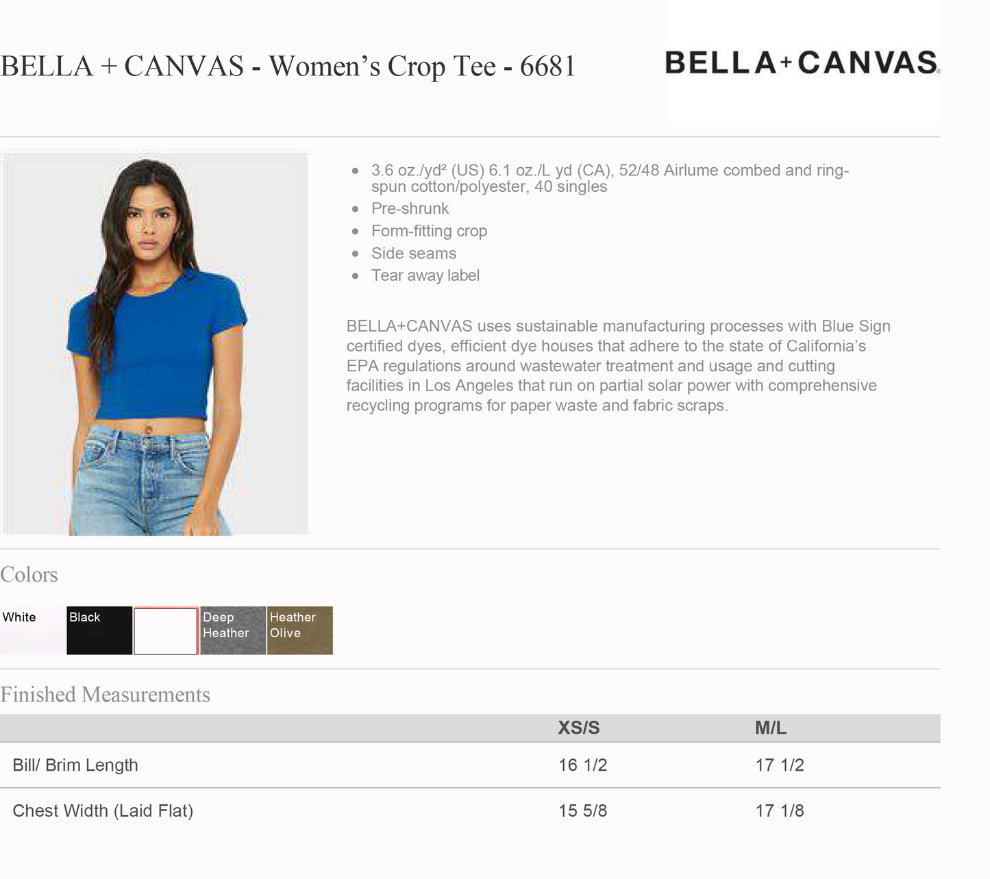 Women's Crop Tee