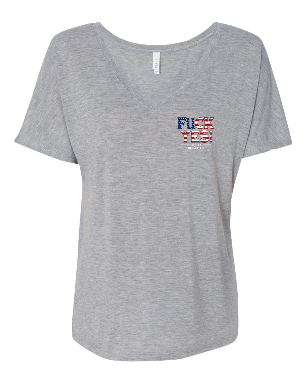 Women's Slouchy V-Neck Tee