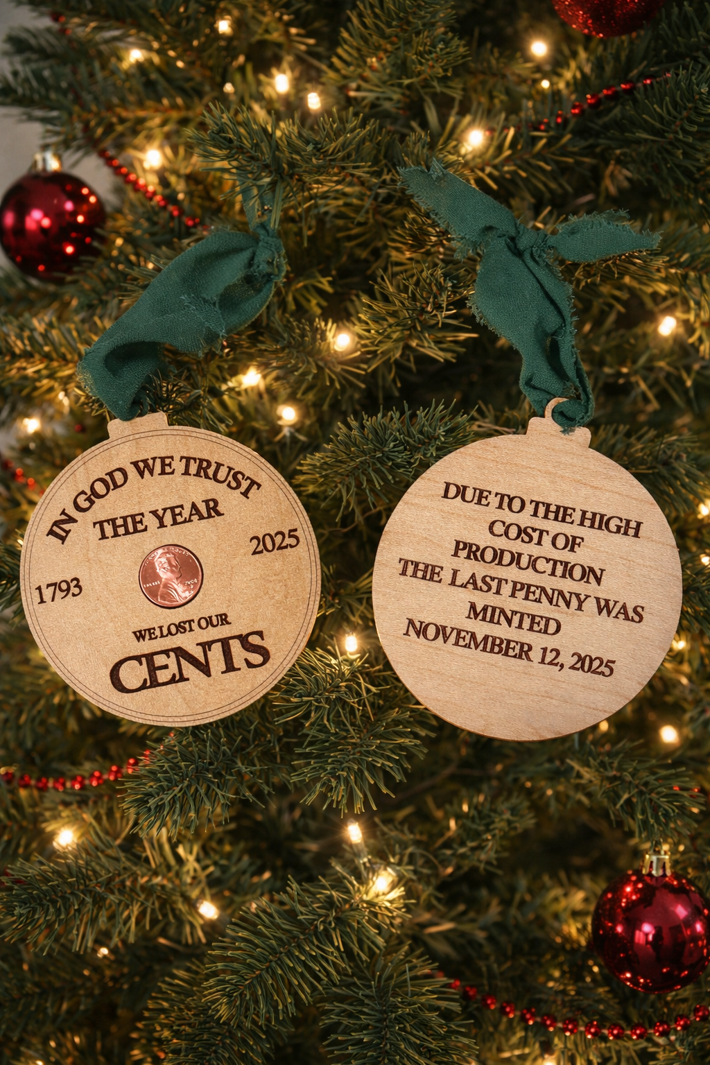 Penny Ornament