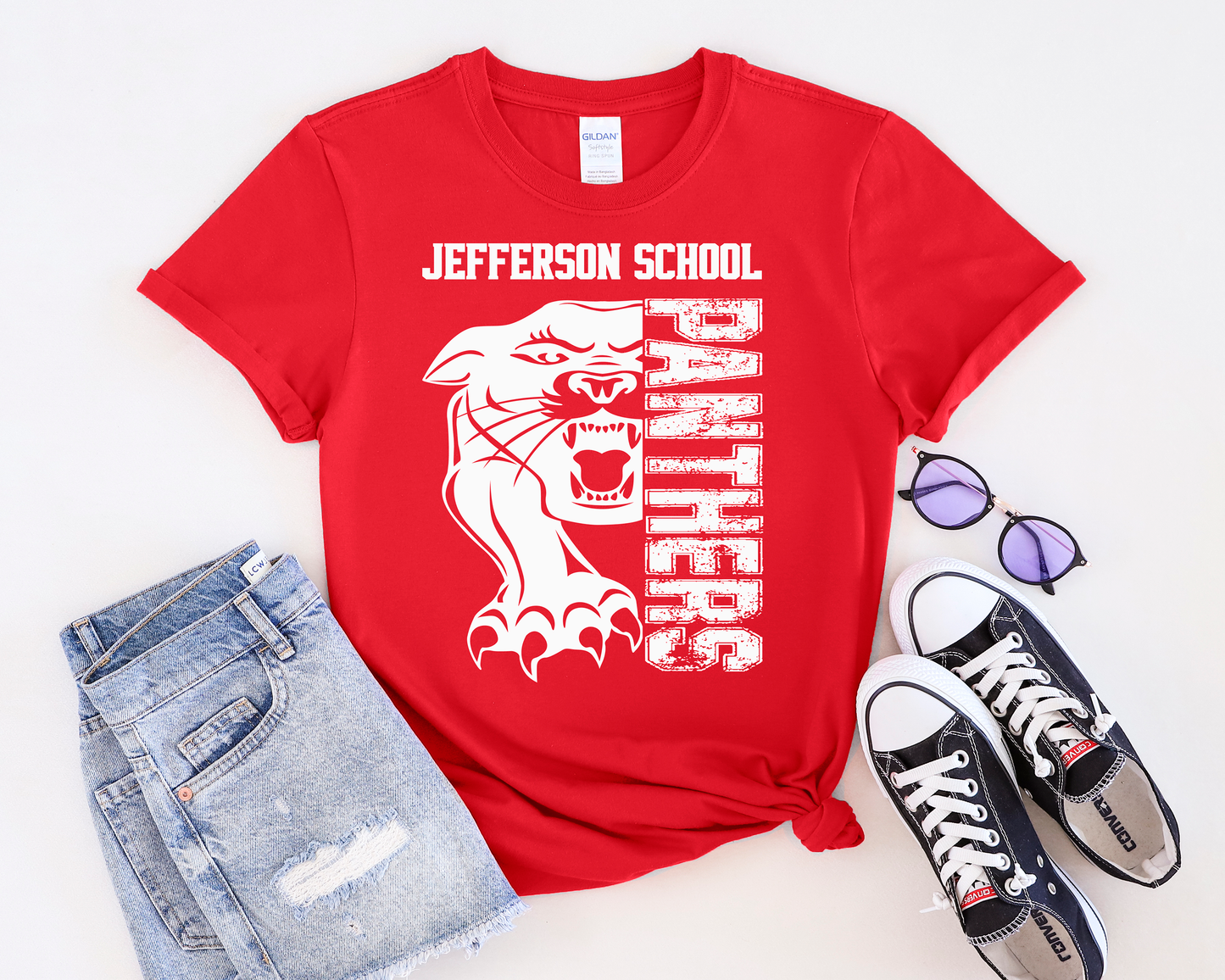Jefferson School Panthers (Adult Sizes)