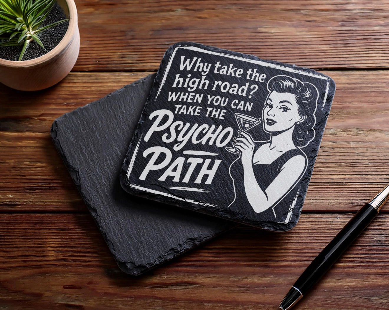 Slate Coaster