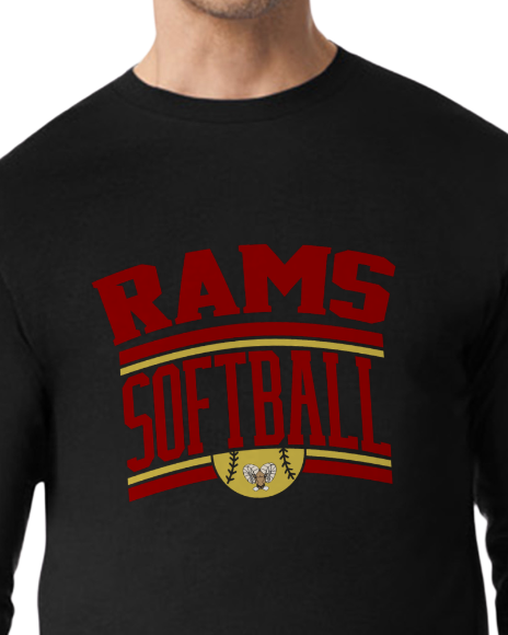 Rams Softball (Long Sleeve)