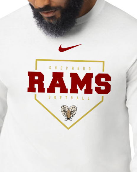 Shepherd Rams Softball (Long Sleeve)