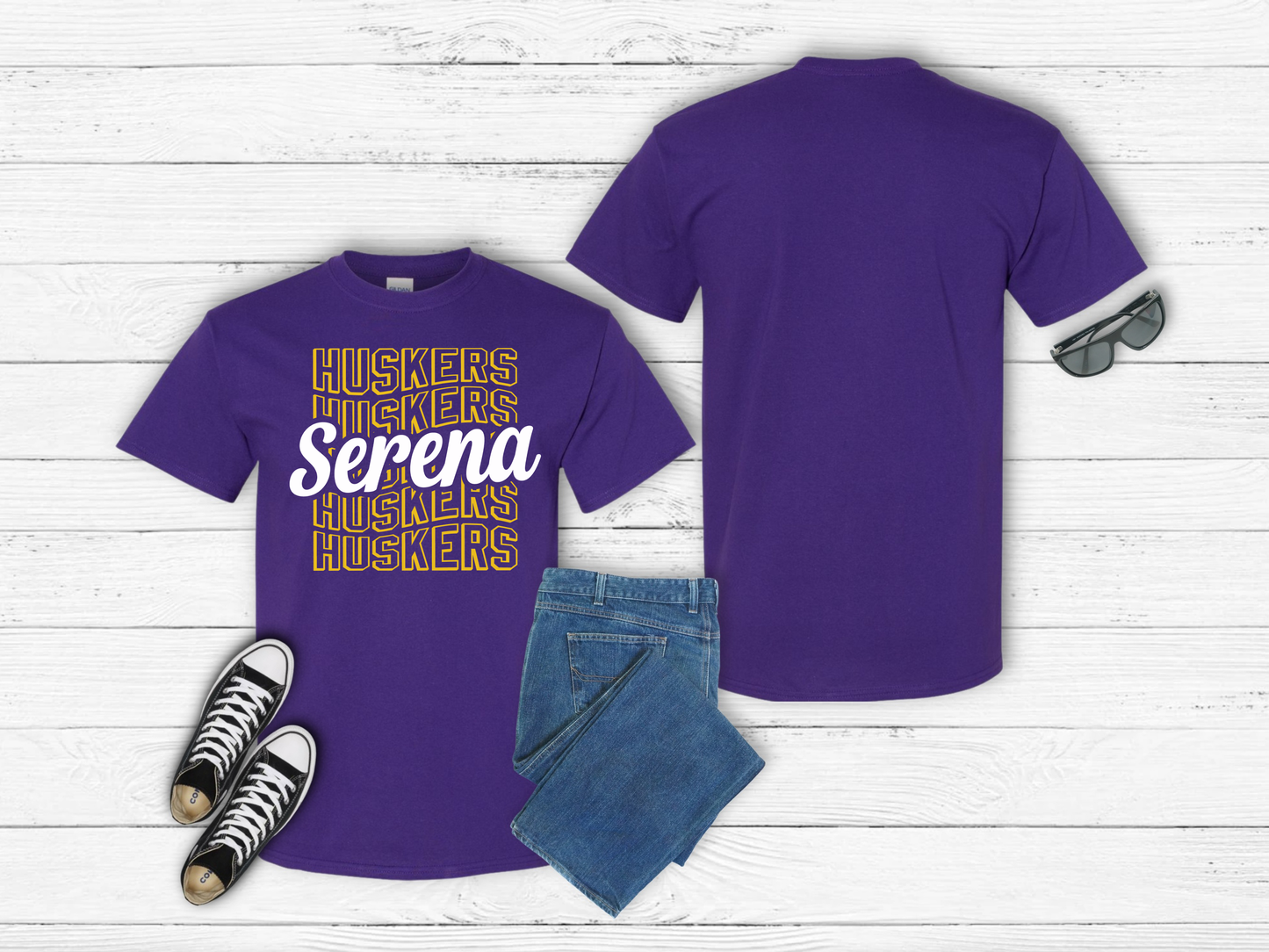 Serena Huskers Spirit