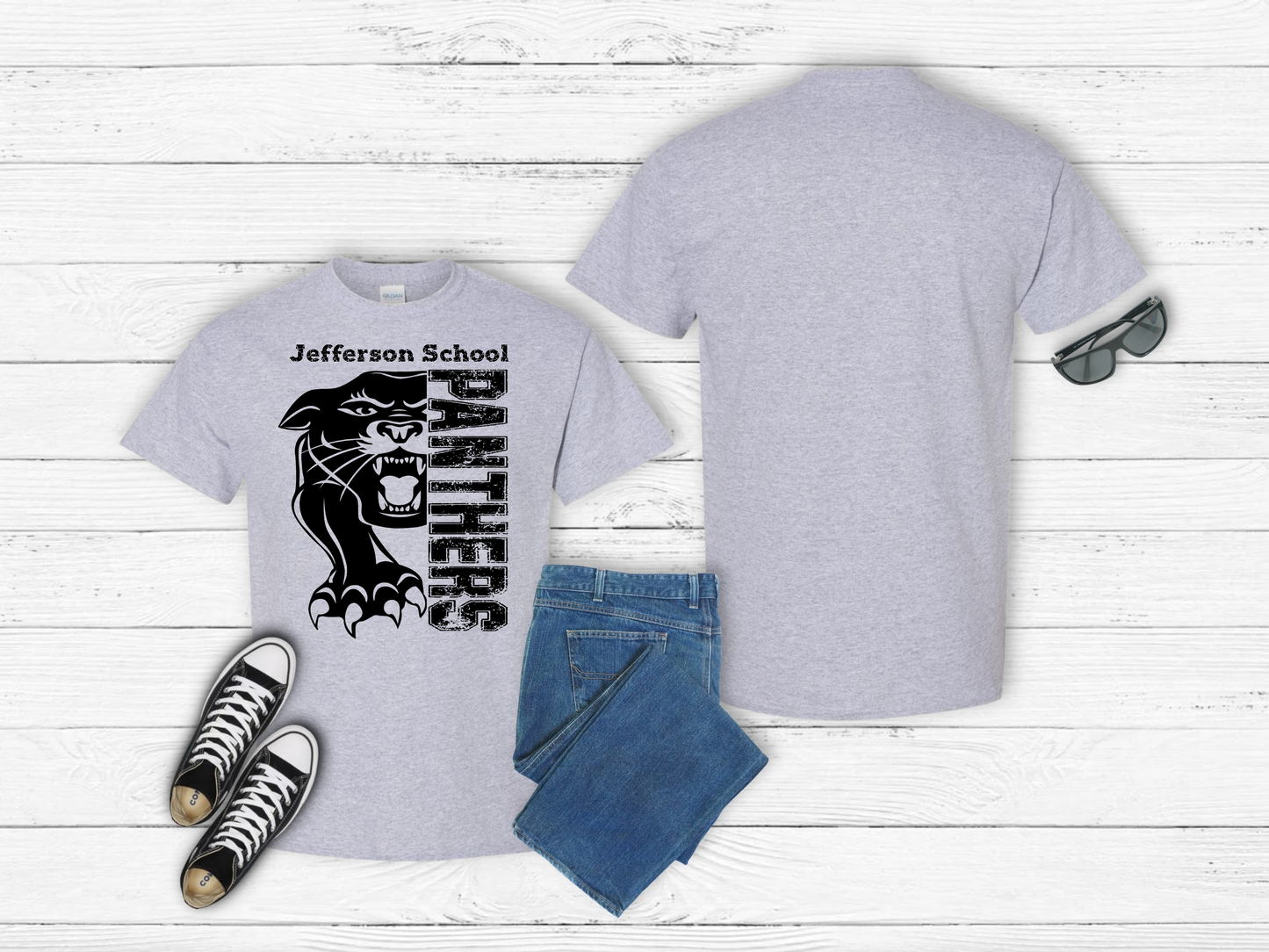 Jefferson School Panthers (Adult Sizes)