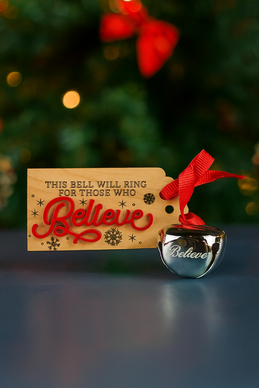 Believe tag w/Bell