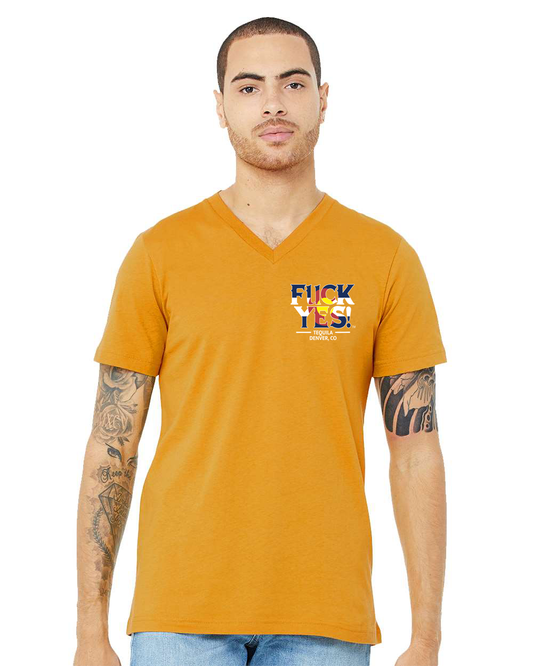 Men's / Unisex Jersey V-Neck Tee