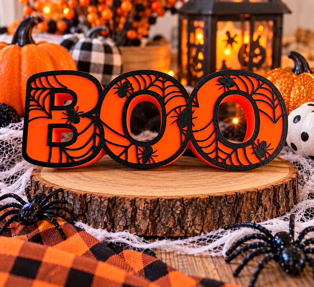 Boo Halloween Decoration