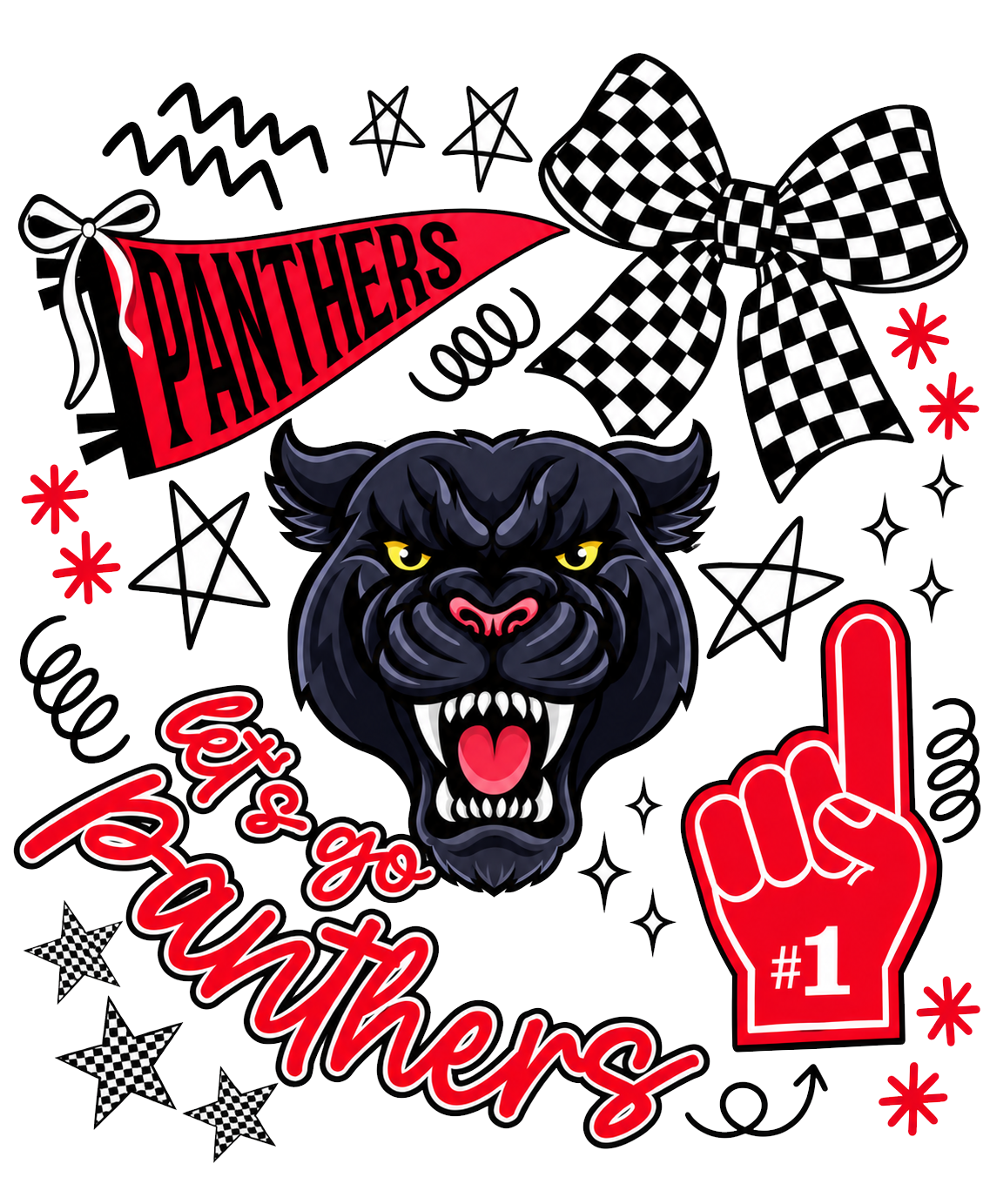 Jefferson School Panthers J3
