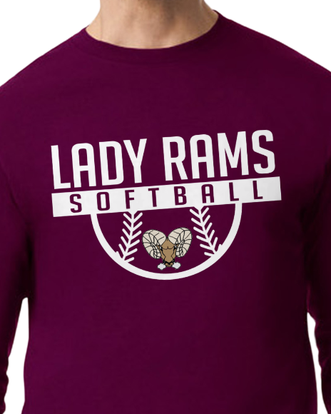 Lady Rams Softball (Long Sleeve)