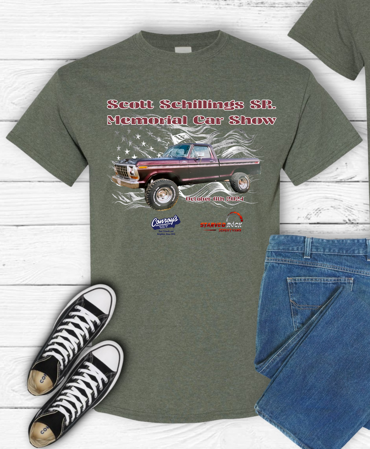 Car Show Event Shirt (Adult Sizes)