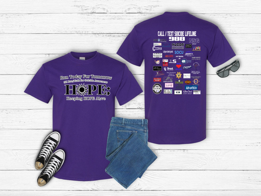2024 Run Today event Shirt