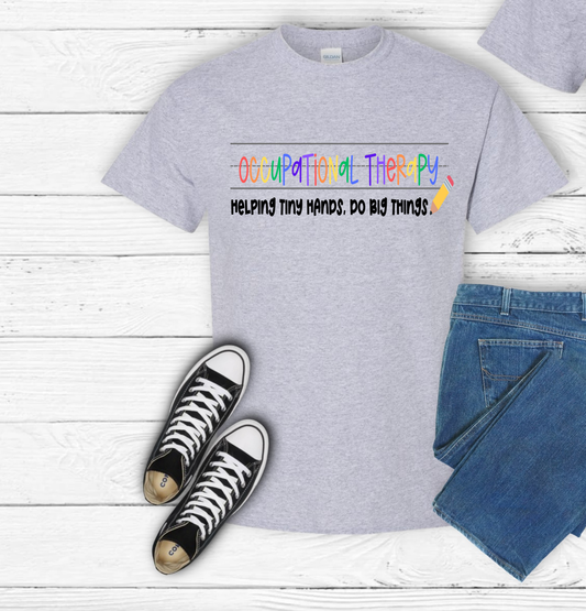 Occupational Therapy Helping (Crew Neck Sweatshirt)